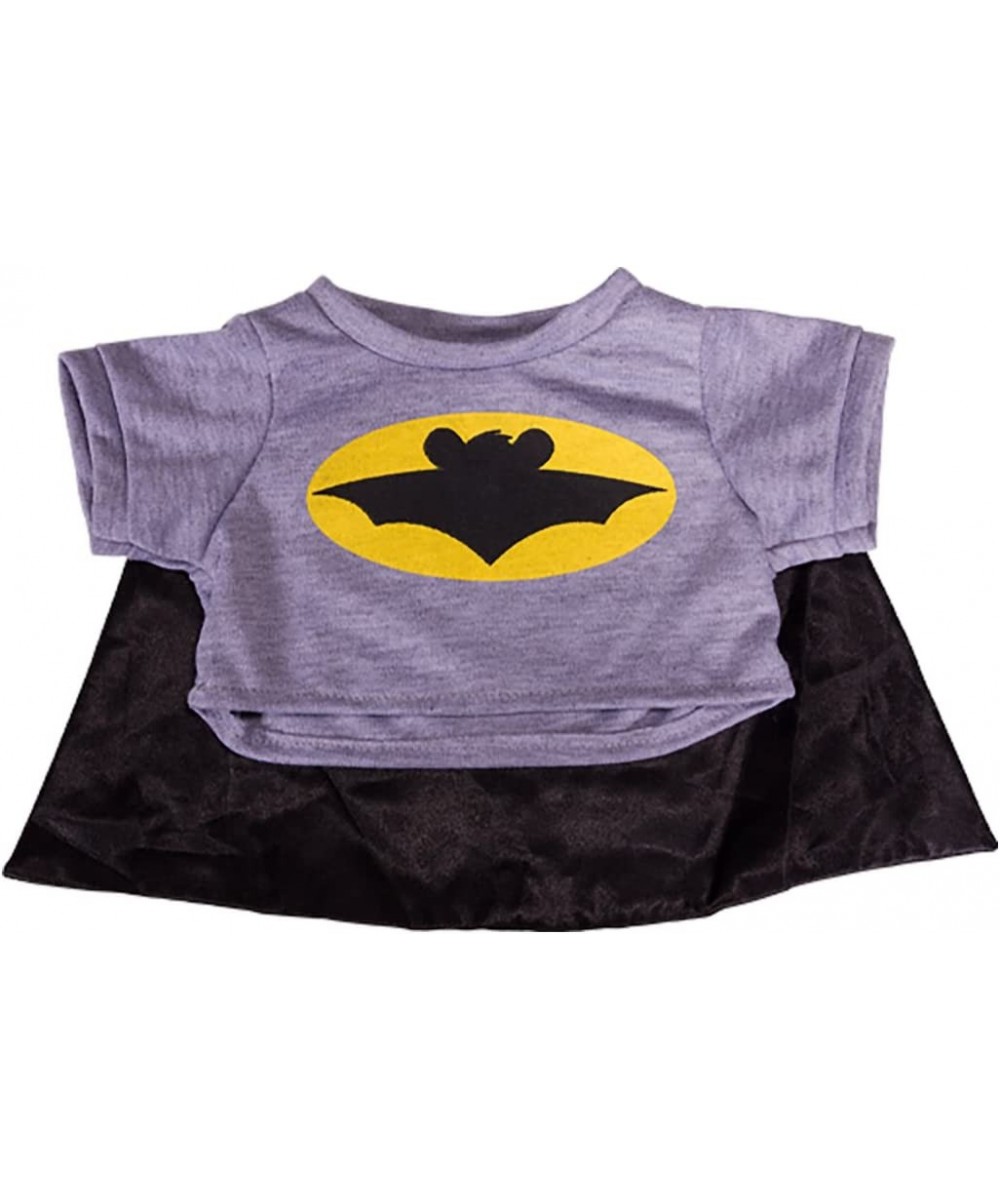 Bat Bear T-Shirt with Cape Teddy Bear Clothes Fits Most 14" - 18" Build-A-Bear and More $34.31 - Stuffed Animal Clothing & Ac...