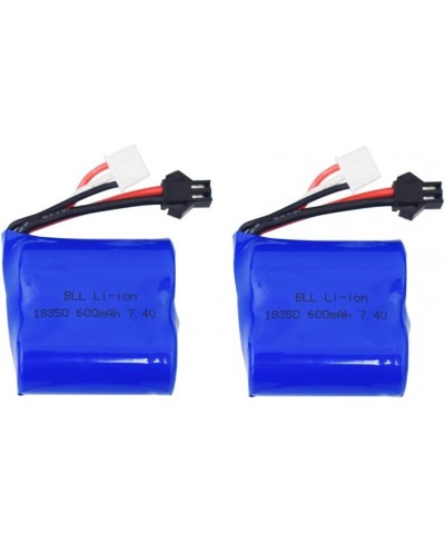 2PCS 7.4V 600mah Lithium Battery for Syma Q2 Q3 Skytech H100 H102 H106 H120 Remote Control Boat Accessories Ship Lithium Batt...