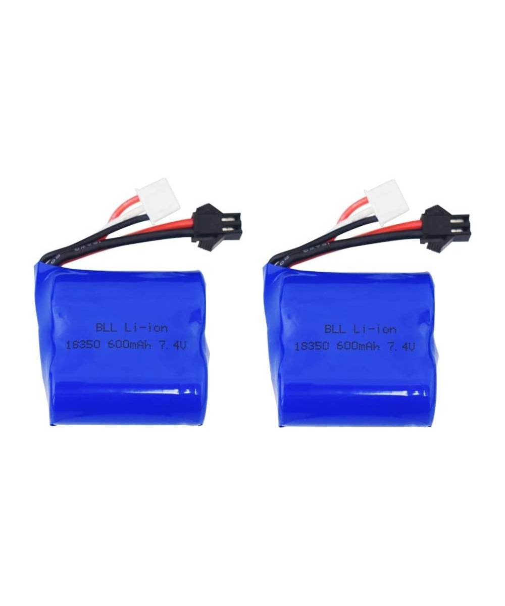 2PCS 7.4V 600mah Lithium Battery for Syma Q2 Q3 Skytech H100 H102 H106 H120 Remote Control Boat Accessories Ship Lithium Batt...