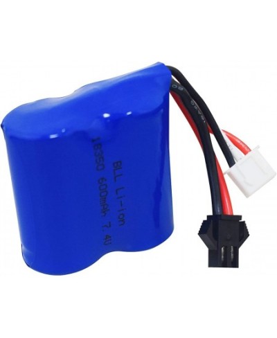 2PCS 7.4V 600mah Lithium Battery for Syma Q2 Q3 Skytech H100 H102 H106 H120 Remote Control Boat Accessories Ship Lithium Batt...