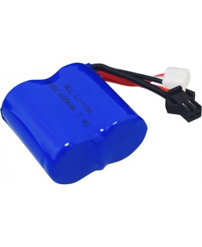 2PCS 7.4V 600mah Lithium Battery for Syma Q2 Q3 Skytech H100 H102 H106 H120 Remote Control Boat Accessories Ship Lithium Batt...