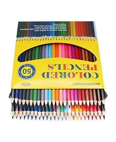 50Pcs Colored Pencils 50 Vibrant Colors Drawing Pencils for Sketch Arts Coloring Books Christmas Halloween Gifts $15.71 - Kid...