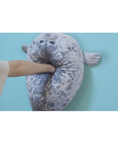 Cute Blob Seal Pillow Soft Chubby Hug Stuffed Cotton Animal Plush Pillow Toy ( White M 40cm) $46.16 - Kids' Plush Toy Pillows