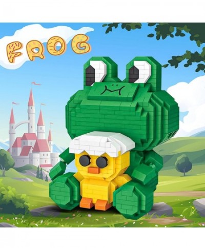 Animal Toys for Kids/Adult Pet Mini Building Bricks Bunny/Frog/Flamingo/Unicorn Micro Building Blocks(Frog) $30.43 - Toy Buil...