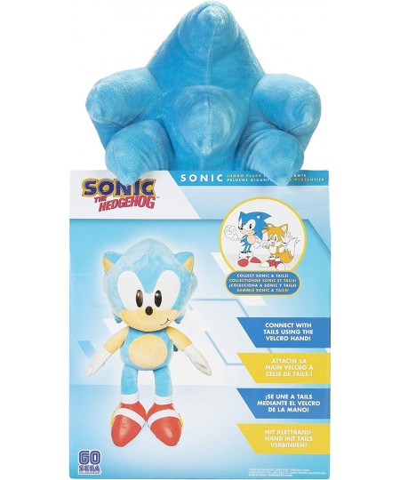 Sonic Jumbo Plush 18 Inches Tall $44.25 - Kids' Plush Toy Pillows