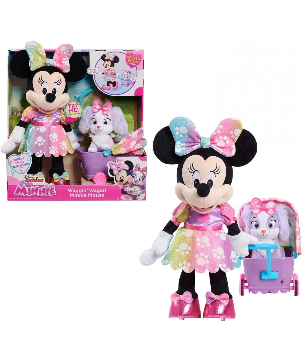 Minnie Mouse Waggin' Wagon Feature Plush Plush Animated Ages 3 Up $54.92 - Stuffed Animals & Teddy Bears