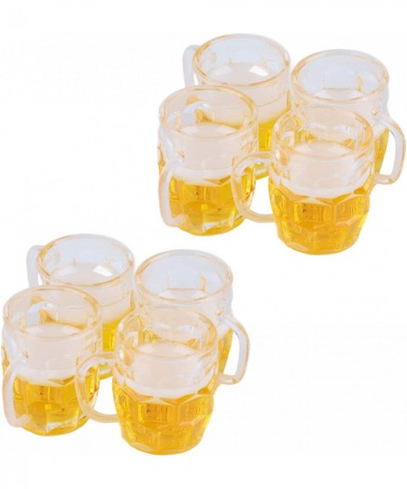 Miniature Beer Cups 20pcs Miniature Food Play Simulation Beer Mug DIY Earring Materials Doll House Accessories $18.55 - Dollh...