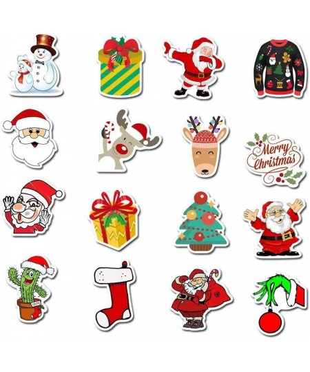 50pcs Merry Christmas Stickers for Water Bottles Hydro Flask Car Laptop Kids Boys Girls Toy Luggage Skateboard Motorcycle Bic...