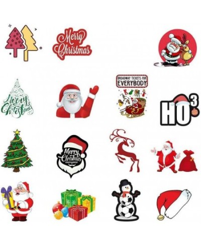 50pcs Merry Christmas Stickers for Water Bottles Hydro Flask Car Laptop Kids Boys Girls Toy Luggage Skateboard Motorcycle Bic...