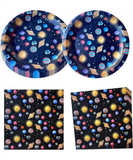 Outer Space Birthday Party Supplies 20 Plates and 20 Napkins for Outer Space Theme Birthday Party Decorations $23.91 - Kids' ...