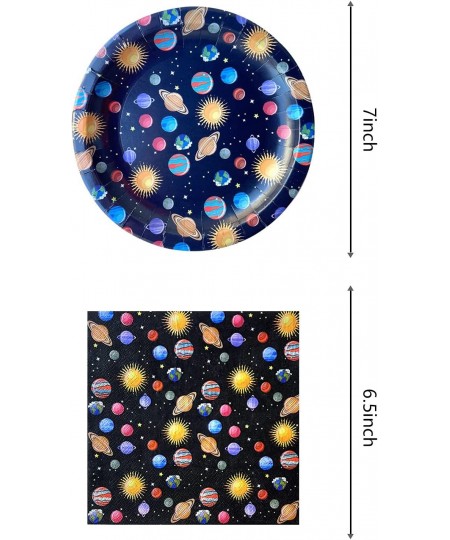 Outer Space Birthday Party Supplies 20 Plates and 20 Napkins for Outer Space Theme Birthday Party Decorations $23.91 - Kids' ...