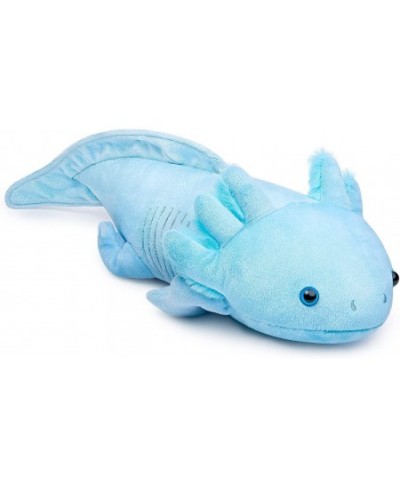 Giant Axolotl Plush-Blue 31.5" Lifelike Axolotl Stuffed Animal Soft Plush Stuffed Animal Weighted Plush Animals Axolotl Weigt...