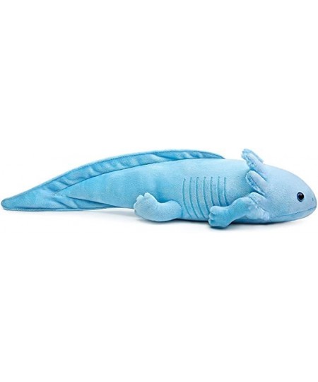 Giant Axolotl Plush-Blue 31.5" Lifelike Axolotl Stuffed Animal Soft Plush Stuffed Animal Weighted Plush Animals Axolotl Weigt...