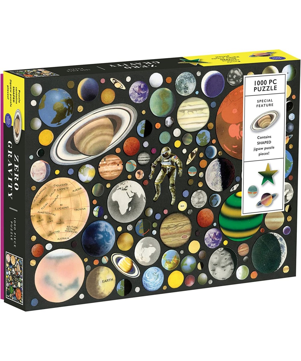 Zero Gravity 1000 Piece Jigsaw Puzzle for Adults and Families Outer Space Puzzle with Planets and Solar System $30.01 - Jigsa...