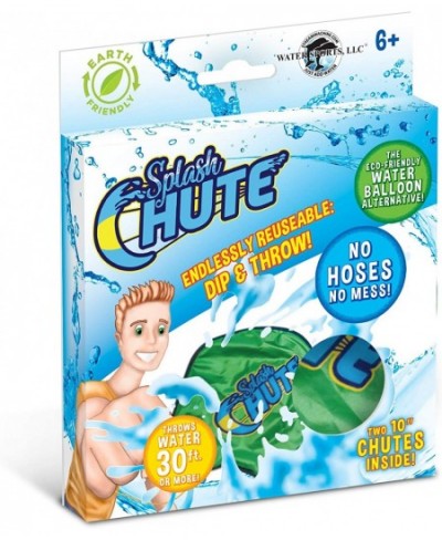 Splash Chutes Environmentally-Conscious Water-Balloon-Alternative Soaker Pack of 2 10" Diameter $25.71 - Water Balloons