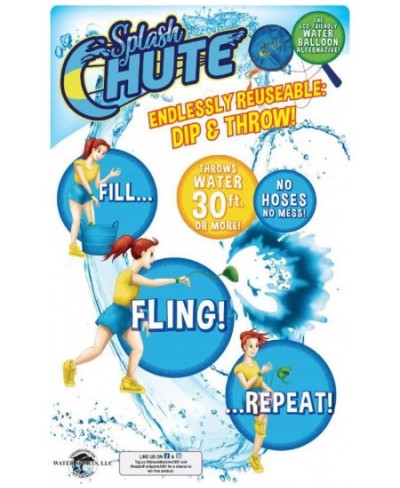 Splash Chutes Environmentally-Conscious Water-Balloon-Alternative Soaker Pack of 2 10" Diameter $25.71 - Water Balloons