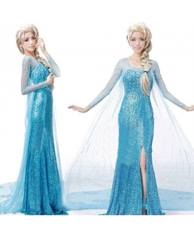 Women Halloween Cosplay Girls Princess Costume Girls Fancy Party Dress Up Princess Dress $50.48 - Kids' Costumes