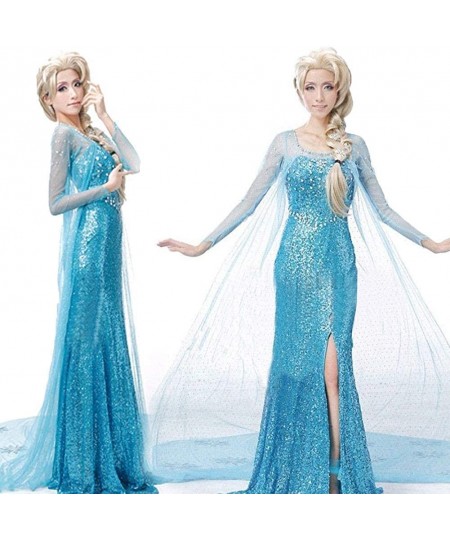 Women Halloween Cosplay Girls Princess Costume Girls Fancy Party Dress Up Princess Dress $50.48 - Kids' Costumes