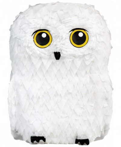 Owl Pinata — for Wizard Theme Woodland Forest Animal Parties — Birthday Party Supplies Pinatas and Decorations — Cute White S...