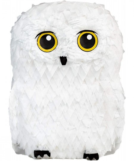 Owl Pinata — for Wizard Theme Woodland Forest Animal Parties — Birthday Party Supplies Pinatas and Decorations — Cute White S...