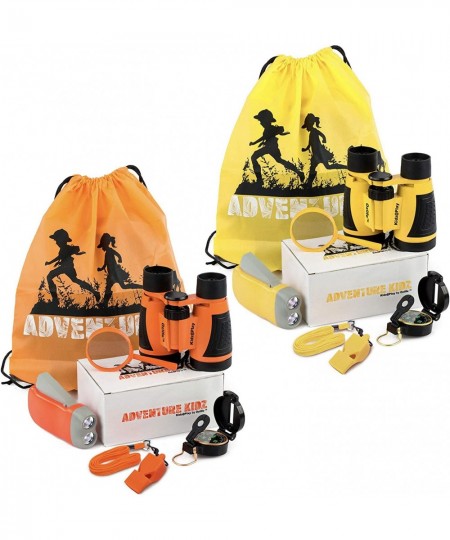 Adventure Kidz Outdoor Exploration Kits Orange and Yellow Bundle 12 Items $65.03 - Nature Exploration Toys