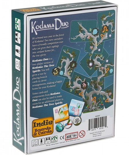 Indie Boards & Cards Kodama Duo Games $31.99 - Board Games