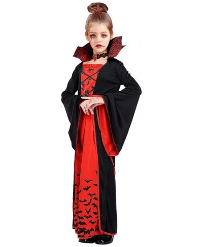 Royal Vampire Costume for Girls Halloween Dress Up Party $32.45 - Kids' Costumes