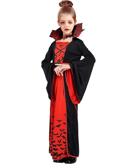 Royal Vampire Costume for Girls Halloween Dress Up Party $32.45 - Kids' Costumes