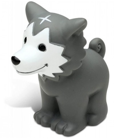 DolliBu Wolf Bath Buddy Squirter – Floating Wolf Rubber Bath Toy Fun Water Squirting Bathtime Play For Toddlers Cute and Soft...