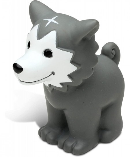 DolliBu Wolf Bath Buddy Squirter – Floating Wolf Rubber Bath Toy Fun Water Squirting Bathtime Play For Toddlers Cute and Soft...