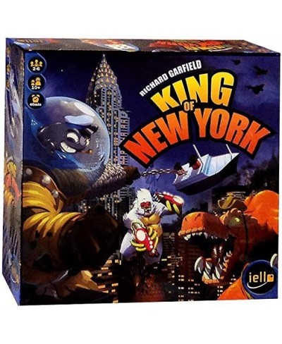 IELLO: King of New York 6 Monsters Enthralling Theme Simple Fast-Paced Strategy Board Game for 2 to 6 Players Ages 10 and Up ...