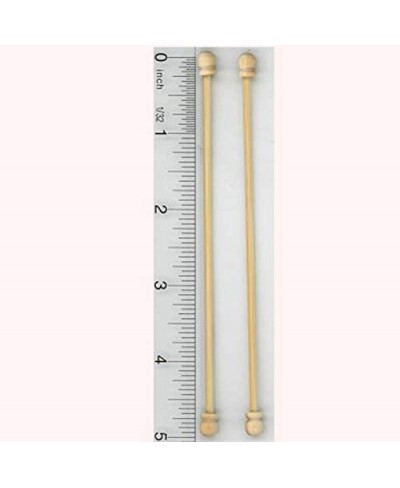 Pair of Curtain Rods in Wood $21.68 - Dollhouse Accessories