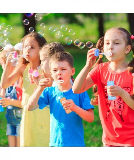 Bubbles 24 Pack Party Favor for Kids Bulk Bubble Solution Blowing Wand 2 Dozen Party Supplies Outdoor Toys Wedding Party Chri...