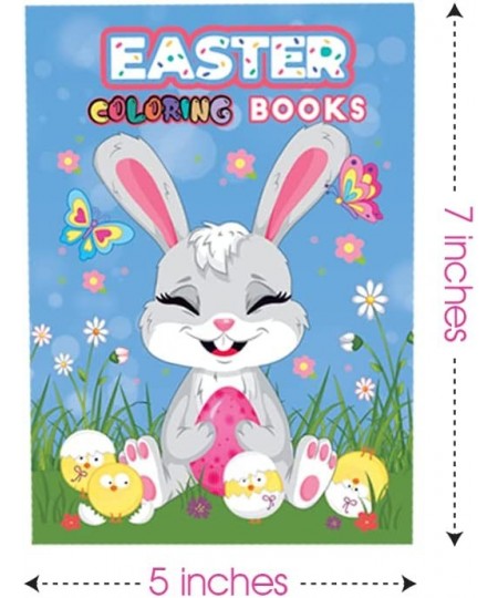 Assorted Easter Mini Coloring Books for Kids Easter Coloring Book Bulk Pack of 20 Easter Goodies For Kids Easter Basket Stuff...