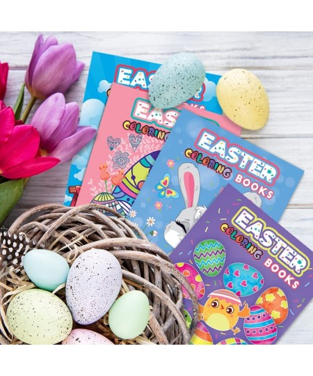 Assorted Easter Mini Coloring Books for Kids Easter Coloring Book Bulk Pack of 20 Easter Goodies For Kids Easter Basket Stuff...