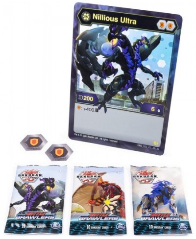 Bakugan Deluxe Battle Brawlers Card Collection with Jumbo Foil Nillious Ultra Card for Ages 6 and Up $33.84 - Card Games