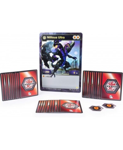 Bakugan Deluxe Battle Brawlers Card Collection with Jumbo Foil Nillious Ultra Card for Ages 6 and Up $33.84 - Card Games