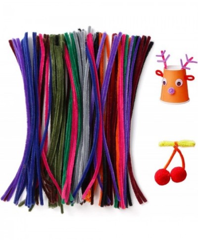 Pipe Cleaners DOITEM100 Pcs 10 Colors Chenille Stems for DIY Crafts Decorations Creative School Projects (6 mm x 12 Inch) $14...