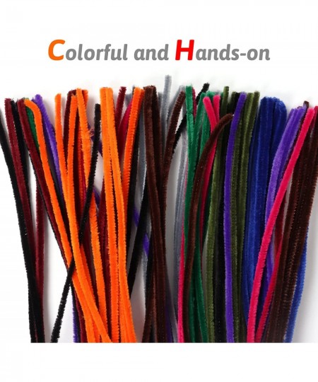 Pipe Cleaners DOITEM100 Pcs 10 Colors Chenille Stems for DIY Crafts Decorations Creative School Projects (6 mm x 12 Inch) $14...