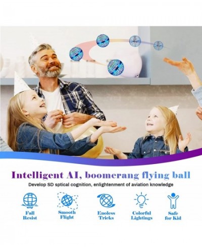 Magic Flying Ball for Kids Adults Toy 2022 Upgraded Hand Controlled Nebula Space Orb Boomerang Ball Flying Spinner Mini Drone...