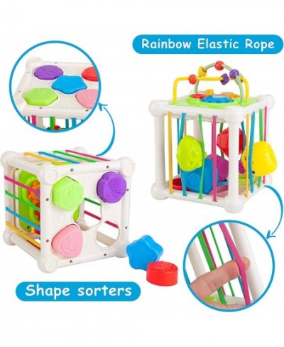 Shape Sorter Toys for Babies 6-12 Months Montessori Sensory Bin Cube with Xylophone Gift for Toddler Boy Girl Age 1 2 3 $29.0...