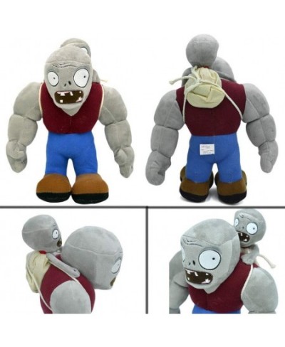 12" PVZ Gargantuar Zombies Plush Toys Stuffed Soft Doll Muscle Zombies $32.97 - Plush Figure Toys