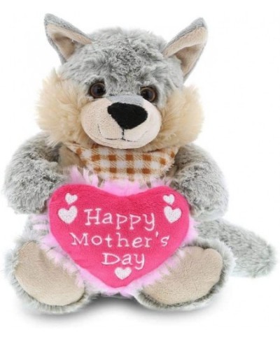 Happy Mother's Day Stuffed Animal Heart Message for Best Mommy Grandma Wife Step Mom Mama - Cute Soft Adorable Sentiment Plus...