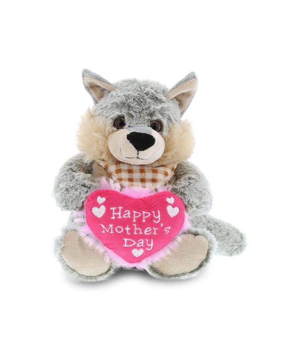 Happy Mother's Day Stuffed Animal Heart Message for Best Mommy Grandma Wife Step Mom Mama - Cute Soft Adorable Sentiment Plus...