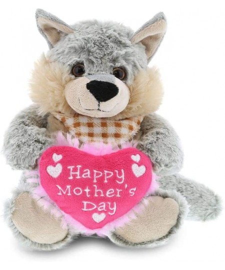 Happy Mother's Day Stuffed Animal Heart Message for Best Mommy Grandma Wife Step Mom Mama - Cute Soft Adorable Sentiment Plus...