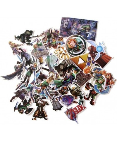 Video Game Themed Legend of Zelda 44 Piece Sticker Decal Set for Kids Adults - Laptop Motorcycle Skateboard Decals $16.73 - K...