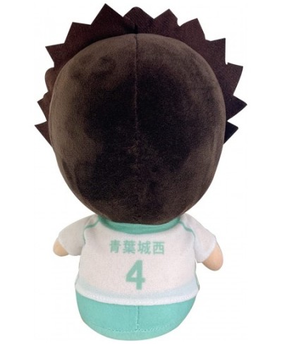 Haikyu!! S2- Iwaizumi Sitting Pose 6" H Plush Multi-Colored $24.50 - Plush Figure Toys