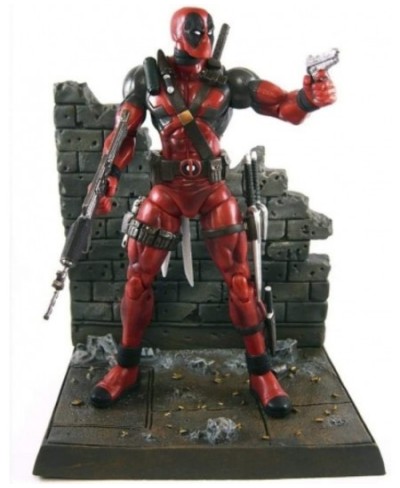 Marvel Select: Deadpool Action Figure Red black Standard $86.76 - Play Figure Playsets