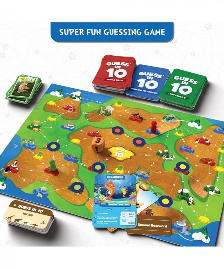 Card & Board Game : Guess in 10 World of Animals | Gifts Super Fun Family Game for 6 Year Olds and Up | Average Playtime 30 M...