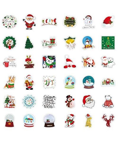 100PCS Christmas Stickers for Tags Crafts Windows Water Bottles Car Laptop Luggage Skateboard Motorcycle Snowboard Phone Stic...